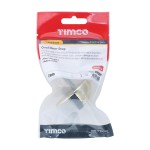 Timco Oval Door Stop - Polished Brass