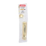 Timco Architectural Flat Section Bolt - Polished Brass