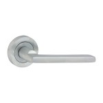 Timco Radmore Lever On Rose Handles - Satin Chrome