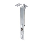Timco Lever Action Flush Bolt - Satin Chrome