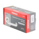 Timco Contractors Lever On Rose Set - Satin Anodised Aluminium