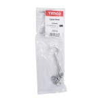 Timco Cabin Hook - Satin Chrome