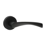Timco Edleston Lever On Rose Handles - Matt Black