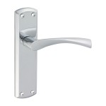 Timco Zeta Latch Handles - Polished Chrome