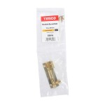 Timco Necked Barrel Bolt - Polished Brass