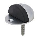 Timco Oval Door Stop - Satin Chrome