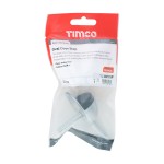 Timco Oval Door Stop - Satin Chrome