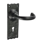 Timco Traditional Lever Lock Handles - Antique Black