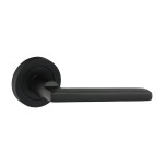 Timco Radmore Lever On Rose Handles - Matt Black