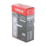 Timco Contractors 3L Lock Door Pack - Satin Anodised Aluminium