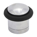 Timco Cylinder Door Stop - Polished Chrome