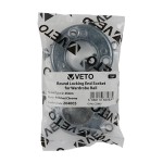 Timco Locking End Sockets For Round Tubes 25mm - Polished Chrome