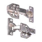 Timco Clip-On Cabinet Hinges 90 Degrees - Nickel