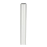 Timco Wardrobe Rail - Round - White