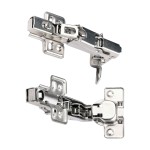 Timco Clip-On Cabinet Hinges 170 Degrees - Nickel