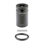 Timco Scaffolders Short Impact Socket 21 x 52mm