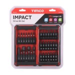 Timco Impact Driver Bit Set - Case 49 Piece