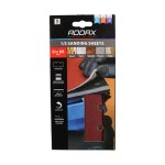 Timco 1/3 Sanding Sheets Mixed Pack 93 x 185mm - Red - Punched