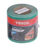 Timco Sandpaper Roll 115 x 10mm - Green