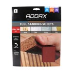 Timco Sanding Sheets 230 x 280mm Mixed - Red