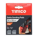 Timco Delta Sanding Pads 95 x 95mm - Red
