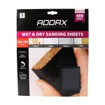 Timco Wet & Dry Sanding Sheets 230 x 280mm - Black