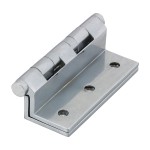 Timco Ball Bearing Stormproof Hinge (1951) - Solid Brass - Polished Chrome