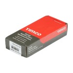 Timco Double Stainless Steel Washered Butt Hinge - Solid Brass - Polished Chrome