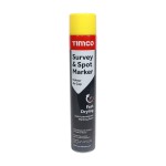 Timco Survey & Spot Marker 750ml - Yellow