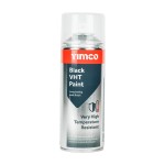 Timco Black VHT Paint 380ml