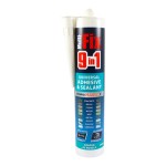 Timco 9 in 1 Universal Adhesive & Sealant 290ml - White