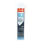 Timco B3 General Purpose Fill & Fix Expanding PU Foam 750ml - Hand Held