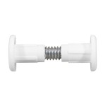 Timco Plastic Cabinet Connector Bolts - White