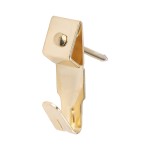 Timco Picture Hanging Hooks - Single - Electro Brass