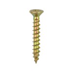 Timco Classic Multi-Purpose Hinge Woodscrews Countersunk Pozi - Yellow