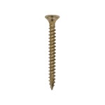 Timco Classic Multi-Purpose 3mm Woodscrews Double Countersunk Pozi - Yellow