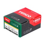 Timco Classic Multi-Purpose 3mm Woodscrews Double Countersunk Pozi - Yellow