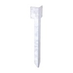 Timco Railway Sleeper Ground Spike - Corner - Galvanised Steel