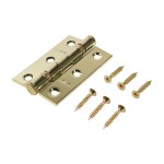 Timco Twin Ball Bearing Hinges - Steel - Electro Brass
