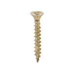 Timco C2 Strong-Fix 3.5mm Double Countersunk Woodscrews Pozi - Yellow