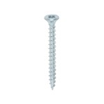 Timco Solo Chipboard & Woodscrews 3.5mm Double Countersunk Pozi - Zinc