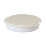 Timco Hinge Hole Cover Caps - White