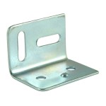Timco Stretcher Plates 38 x 25 x 29mm - Zinc