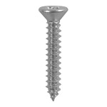 Timco Metal Self Tapping Screws Countersunk Pozi - A2 Stainless Steel