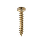 Timco Classic Multi-Purpose Woodscrews Pan Head - Yellow
