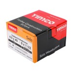 Timco Solo Chipboard & Woodscrews Square Pan - Zinc