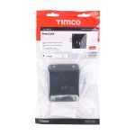 Timco Press Lock - Black