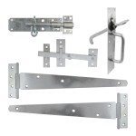 Timco Side Gate Kit - Suffolk Latch - Hot Dipped Galvanised