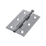 Timco Plain Butt Hinge - Loose Pin (1840) - Satin Chrome