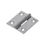 Timco Plain Butt Hinge - Fixed Pin (1838) - Zinc
